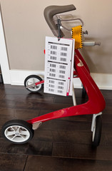 byACRE BYA100MDR Carbon Ultralight Regular Track Rollator 16.5″ Seat