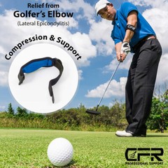 Tennis Elbow Brace Support Arthritis Tendonitis Golfer Arm Joint Pain Band Strap