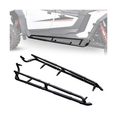 Nerf Bars Rock Sliders for Polaris RZR XP 4 1000 2024+, Heavy Duty Steel Blac…