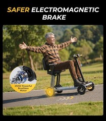 32LBS Lightweight Mobility Scooters Power Wheelchair Folding Electric Scooter
