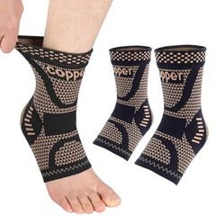 Ankle Brace Support Copper Compression Sleeve Plantar Fasciitis Pain Relief Sock