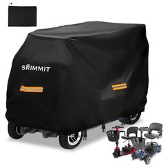 Upgraded Mobility Scooter Storage Cover,SRIMMIT Heavy Duty 420D Oxford Fabric…