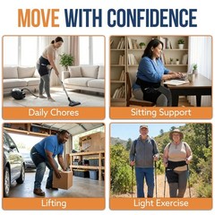 5 in 1 Hip Brace for Women Men Sciatica Pain Relief Devices – Adjustable Groi…