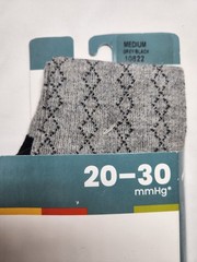 Therafirm Core-Spun Gradient Compression Socks Knee High Medium 20-30mmhg