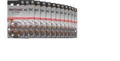 Rayovac Size 312 Extra Advanced Mercury Free Hearing Aid 8 Count (Pack of 10)
