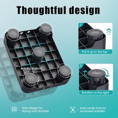 SPACELEAD Mobility Step Stool for Adults & Seniors, Indoor/Outdoor Portable S…