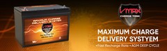 VMAX MB127 AGM 21st Century Bounder Plus 12V 100Ah Wheelchair Battery