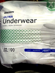 McKesson Adult Disposable Pull On Up Underwear Diapers XL Heavy Absorbency 56 Ct
