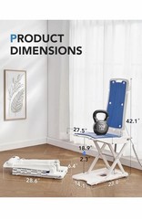 HUANUO 2-in-1 Electric Chair Lift for Elderly – Floor Lift & IP68 Waterproof Bat