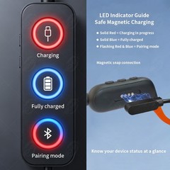 Bone Conduction Hearing Aid Bluetooth Pairing Voice Control