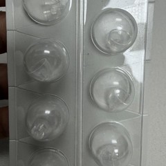 1 Pack Oticon miniFit 8mm Bass Double Vent Dome For Hearing Aids. 10 Domes Total