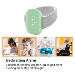 Bed Wetting Alarm for Kids, USB Rechargeable, Pee Alarms with Loud Sound & Stron