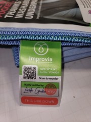 Improvia Reusable Underpads Waterproof and Washable 4-pack 18″x24″
