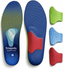 TrioPodo Plantar Fasciitis High Arch Support Inserts Insole Men’s 7.5 Women’s 9