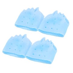 Unisex Men Women Toe Separators Offering Foot Support 4Pcs Solid Color Health