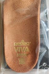 Pedag Viva Mini Short Foot Support Inserts Leather US 10, UK 9 Medium New Seale
