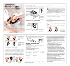 (Left&Right) Robot Rehabilitation Gloves, for Finger and Hand Function Recovery