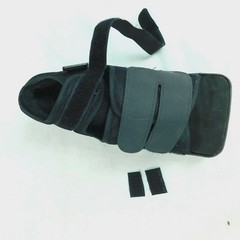 ProCare Medical Walking Shoe Black Open Toe Post-Op Break Medium