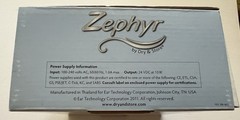 Zephyr by Dry & Store Hearing Aid Dryer NEW w/ Dry Brik Captures Moisture & Odor