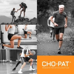 CHO-PAT ORIGINAL KNEE STRAP – XLARGE XL NEW BEIGE 16.5-18″ Knee Support