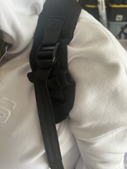 Upper Back Brace Posture Corrector for Unisex – Black Neck Back Strains