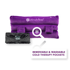 Post Surgery Seat Belt Pillow for Mastectomy by Intimate Rose -For Breast Cancer