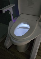 LuxeLift Bidet Powered Toilet Lift Seat Riser Elderly Disabled Seniors HSA/FSA