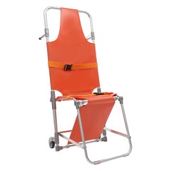 Emergency Rescue Stair Stretcher Chair Orange Foldable Chair Folding Stair Chair