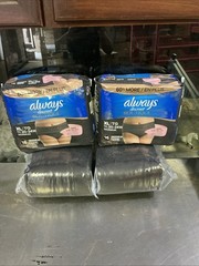 Always Discreet Boutique Incontinence and Postpartum Underwear, XL, 64 Count