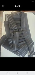 BraceUP Adjustable Stabilizing Lumbar Lower Back Brace Support Belt – Black