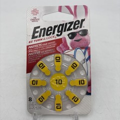 Energizer 8Pk Hearing Aid Battery AZ10DP-8 Size 10 Exp: 09/2024
