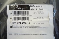 New DeRoyal Ultralign Back Support Brace LSO Non Tapered XX-Large UPT3730-15