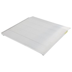 5.84″H 700lbs Capacity Threshold Ramp Bridge Portable Aluminum Angled Entry