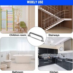 Safety Grab Bars For Bathroom Handicap Stainless Steel Handle Home Improvement