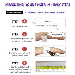 6 Pack Oval Finger Splints Waterproof Finger Splint for Arthritis