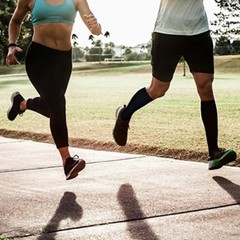 Copper Compression Socks Pressure Varicose Leg Support Long Stockings Men Women