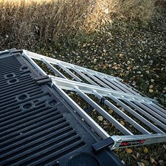 70-inch Bi-Fold Aluminum Truck, UTV/ATV Loading Ramp 70-Inch, 1250lb. Capacity