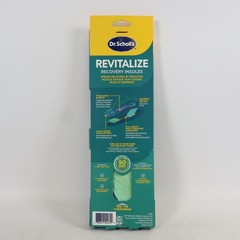 2 PAIRS Dr. Scholl’s Revitalize Recovery Insole Orthotics, Men’s Size 8-14