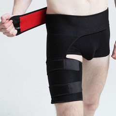 Hip&Groin Support Brace-Compression Wrap for Sciatica Pain Relief&Thigh Recovery