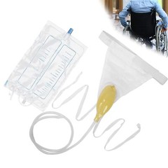 Urine Bag Collector Portable Wearable Collection Urinal Bag Elastic Waistband-US