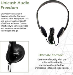 Replacement Headphones – Hearing Amplifier, Lightweight & Portable