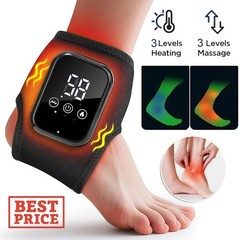 Foot Renew Triple Method Massager Heat Vibration for Heel Arch Ankle Neuropathy