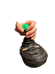 Mushroom Power Wheelchair Joystick Knob 1/4 Shaft 3D Printed Color Choice