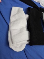 Tommie Copper Over The CALF Compression Sock Black/White/Grey Size XL 3 Pair New