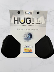 [Kaji EXGEL] Hug Drive Back Cushion HUD01-BK Pelvic Support While Driving Japan