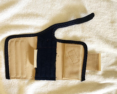 Ergodyne ProFlex Wrist Support XS/S, Left Hand, Tan/Navy, Single Strap (New)
