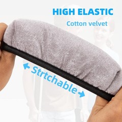 4 Pcs Grey Crutches Padding Set – Cushioned Comfort for Armpits & Hands