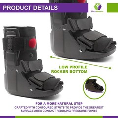 Premium Air Ankle Walker Fracture Cam Ortho Boot Walking Foot Brace