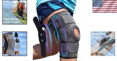 Plus Size Hinged Knee Brace – Adjustable Support for ACL, MCL & Arthritis