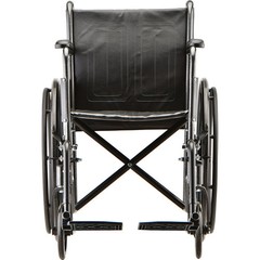 Nova Medical – Wheelchair – 16″ With Fixed Arm & Swing Away Footrest 5060S